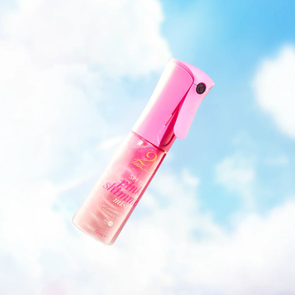 2bTanned Pink Shimmer Mist SPF15 100ml