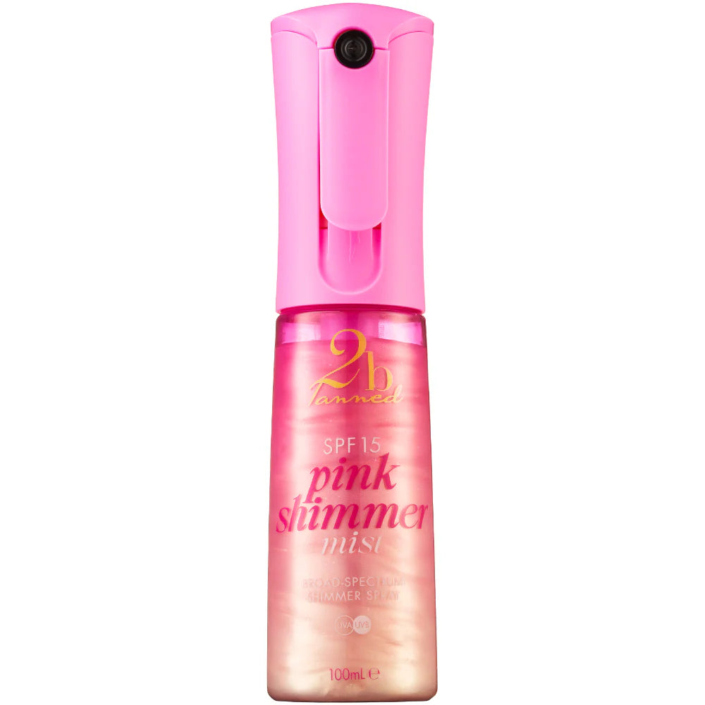 2bTanned Pink Shimmer Mist SPF15 100ml