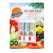 Malibu UVA/UVB Sunscreen Lip Care Balm SPF30 - 3 Pack