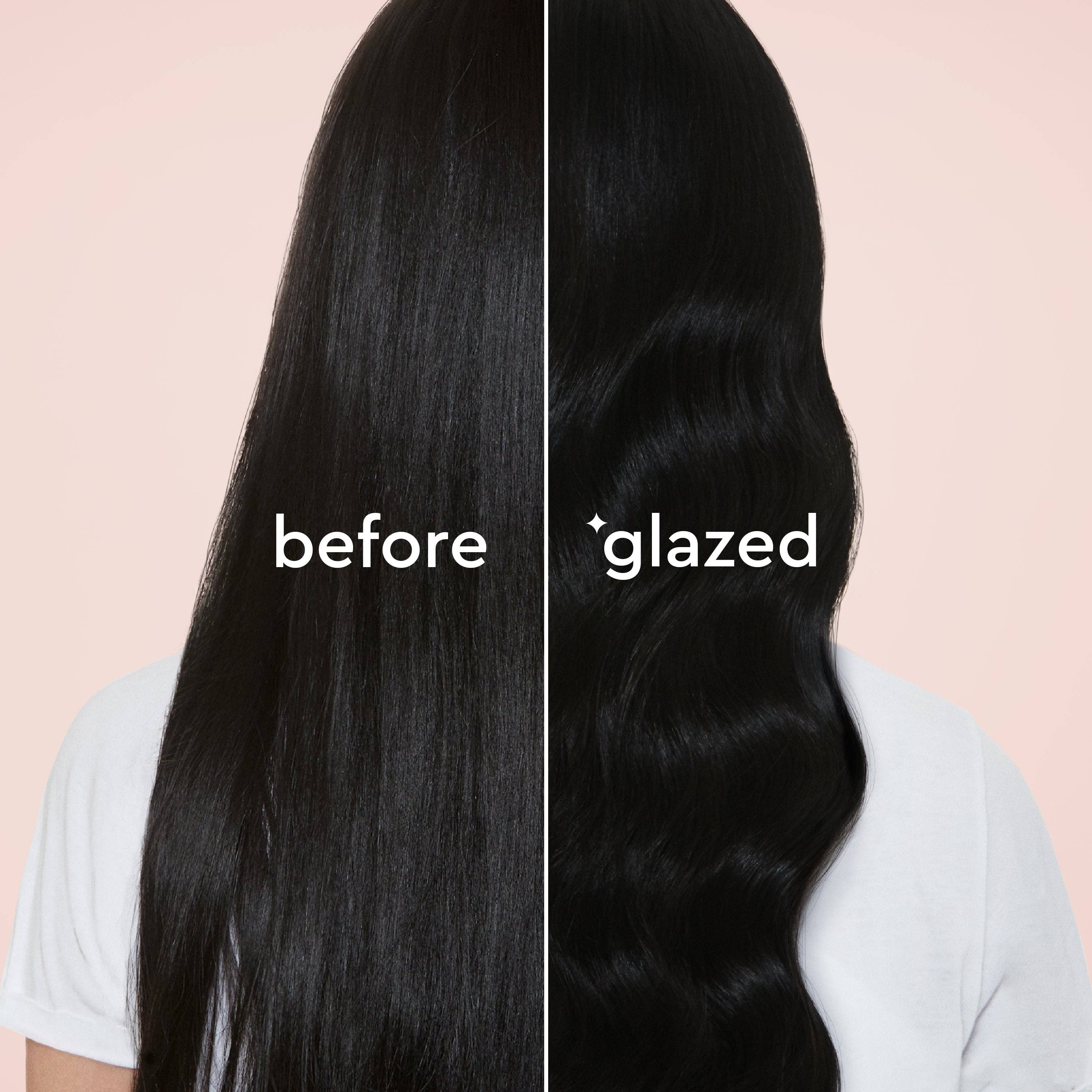 Glaze Supergloss Lustrous Ebony - For Ravens/Black Hair 190ml