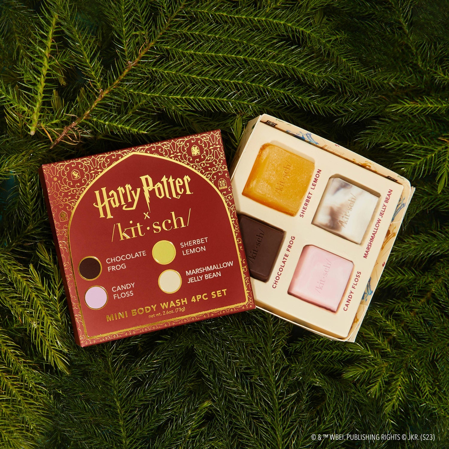 Kitsch x Harry Potter Body Wash Sampler 4pc Set
