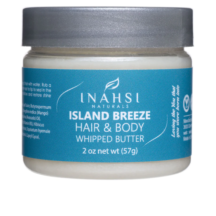 Inahsi Naturals Island Breeze Hair & Body Whipped Butter