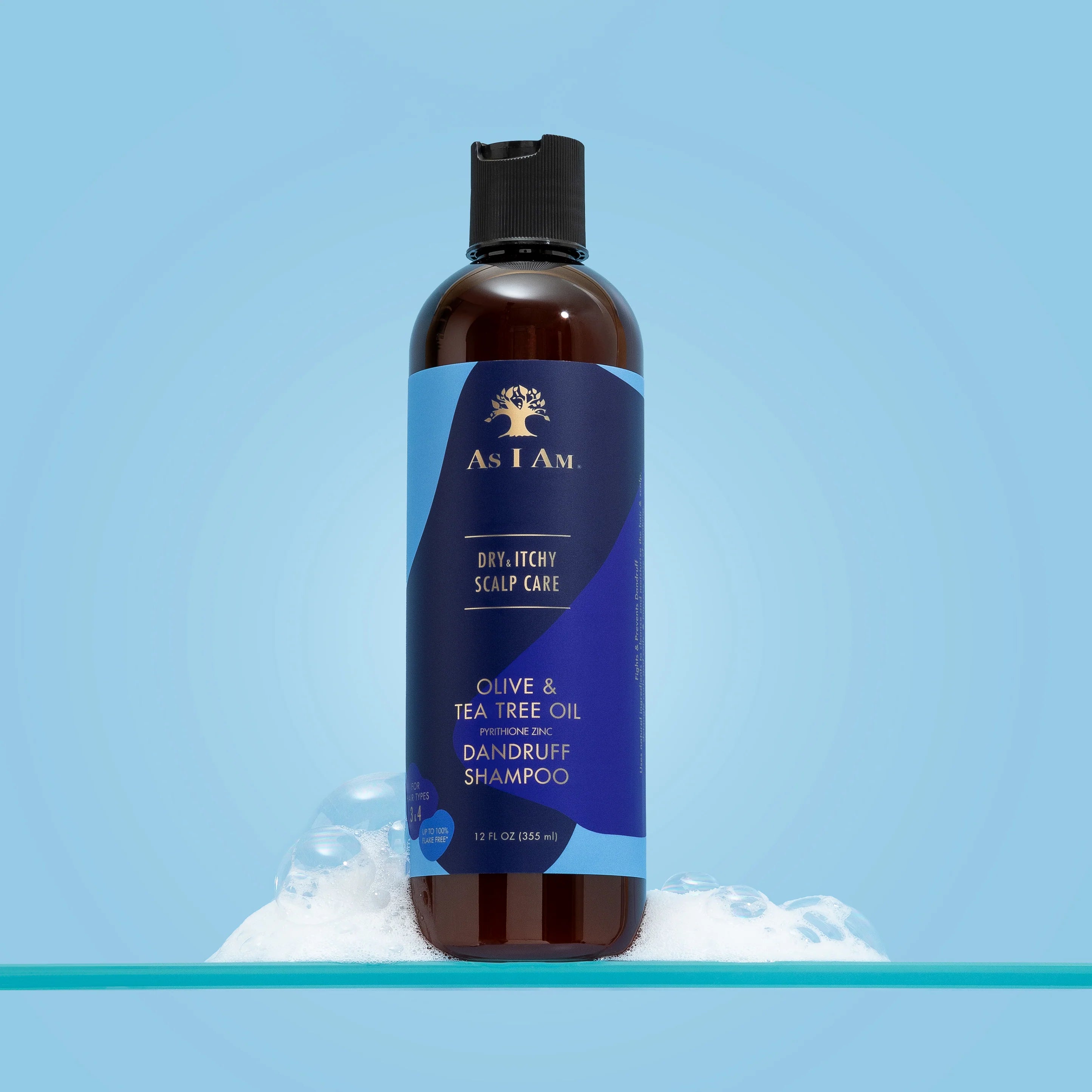 As I Am Dry & Itchy Scalp Care Olive & Tea Tree Oil Dandruff Shampoo 12oz