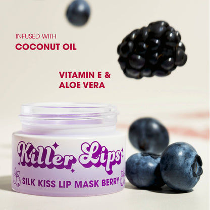Killer Lips Silk Kiss Lip Mask - Berry