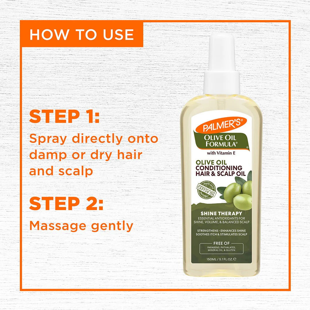 Palmer's Olive Oil Formula Conditioning Hair & Scalp Spray Oil 150ml