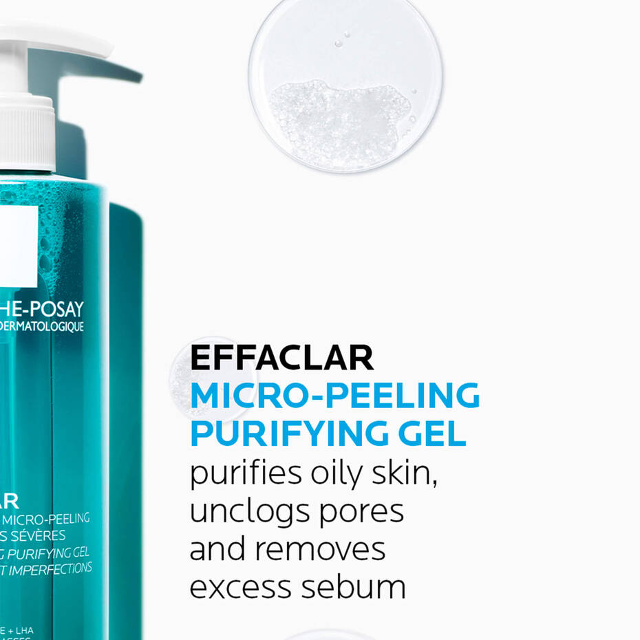 La Roche-Posay Effaclar Micro-Peeling Purifying Gel 400ml
