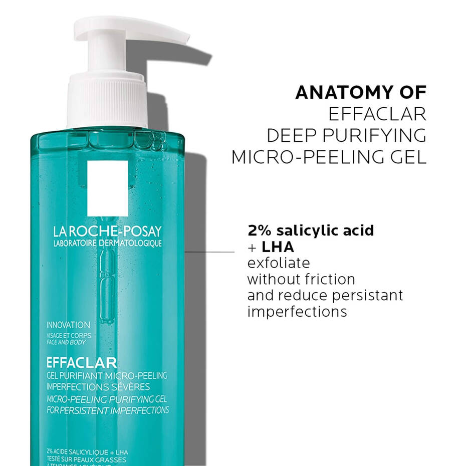 La Roche-Posay Effaclar Micro-Peeling Purifying Gel 400ml