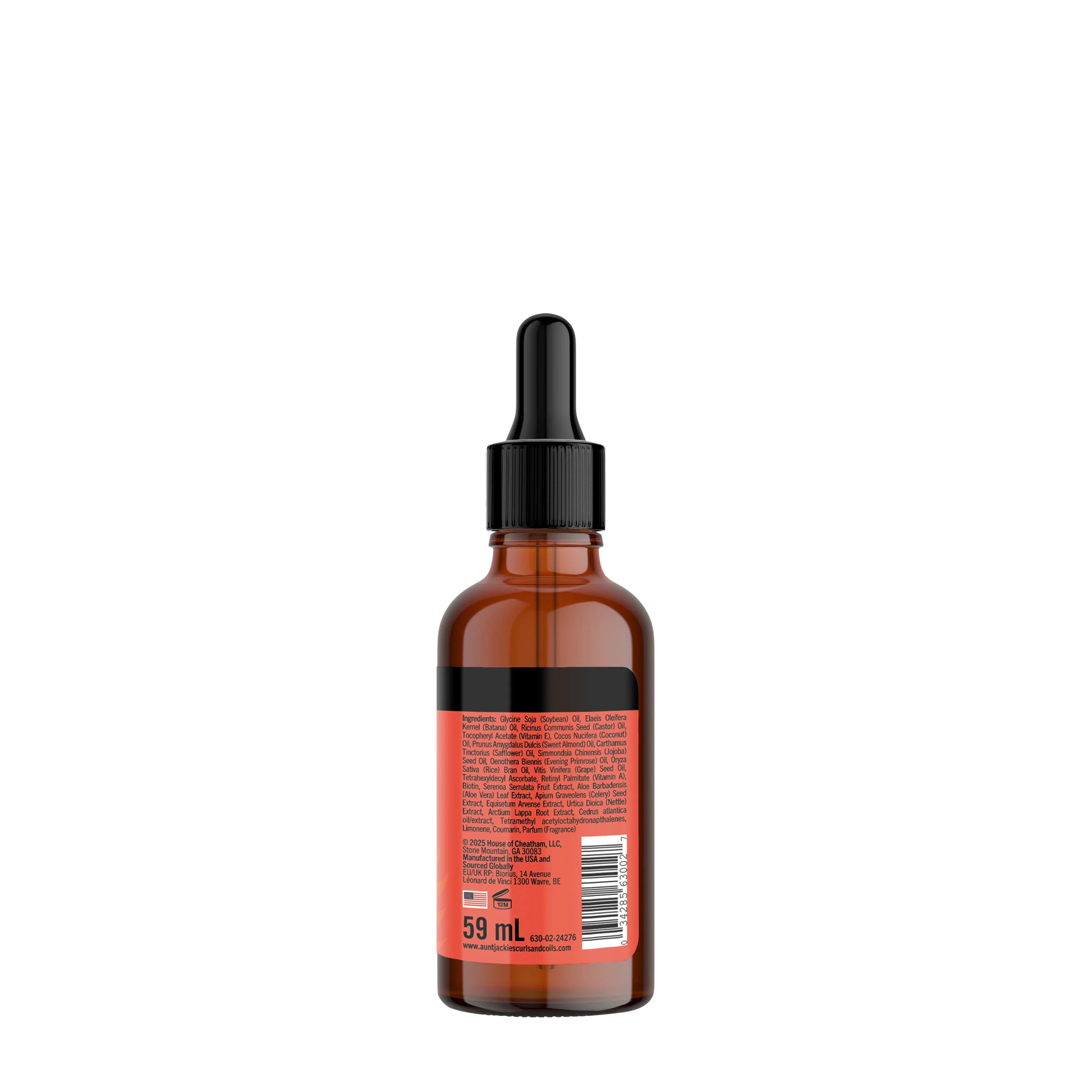 Aunt Jackie's Batana, Jojoba & Rice Elixir Hair and Scalp Oil 2oz