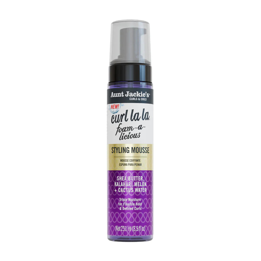 Aunt Jackie's Curl La La Foam-a-licious Styling Mousse 251ml
