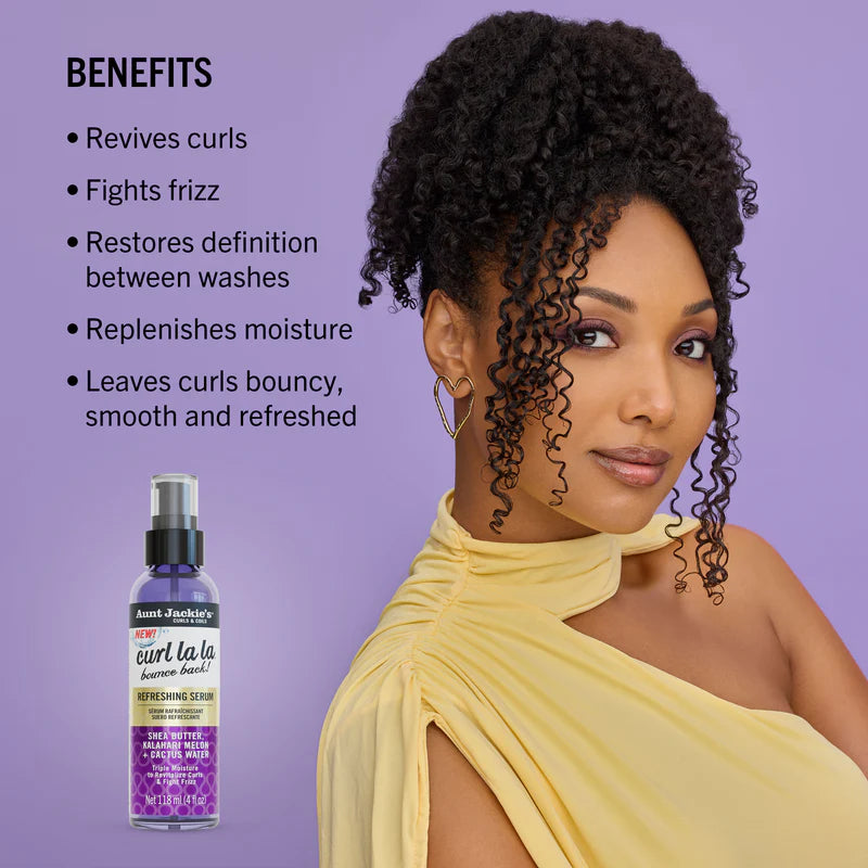 Aunt Jackie's Curl La La Bounce Back Refreshing Serum 118ml