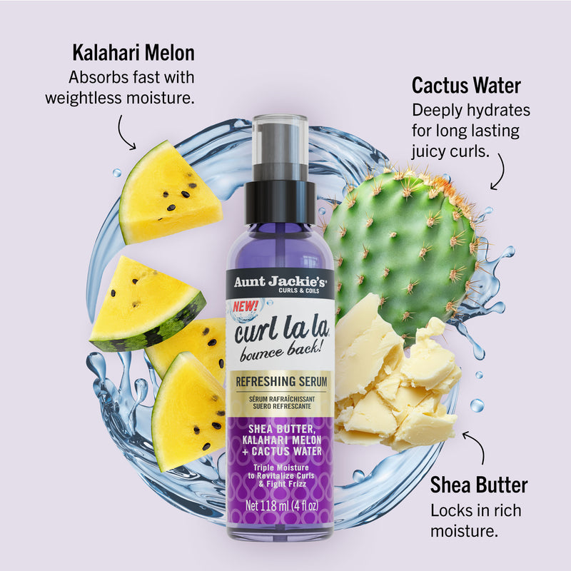 Aunt Jackie's Curl La La Bounce Back Refreshing Serum 118ml