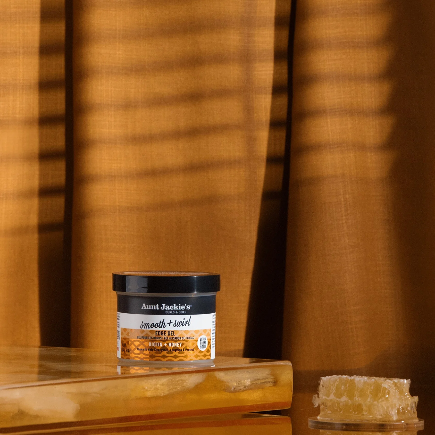 Aunt Jackie's Smooth + Swirl Edge Gel with Extra Firm Hold 4oz