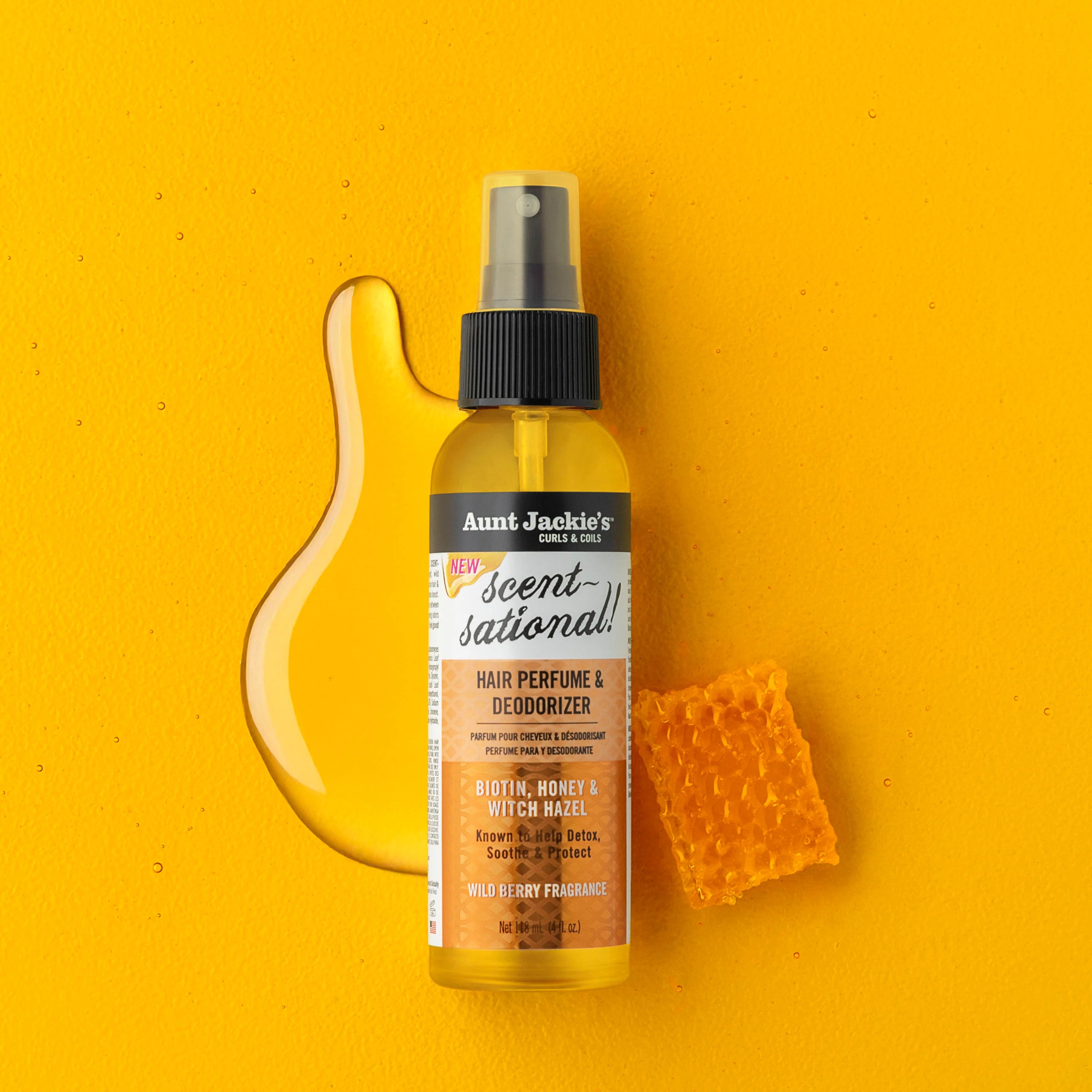 Aunt Jackie's Scent-Sational! Hair Perfume & Deodorizer 4oz