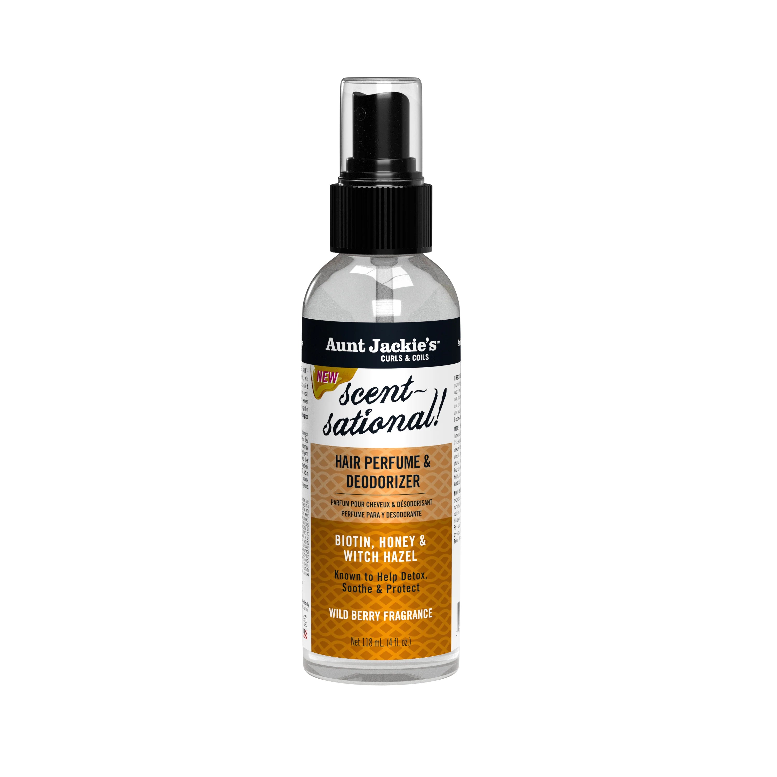 Aunt Jackie's Scent-Sational! Hair Perfume & Deodorizer 4oz