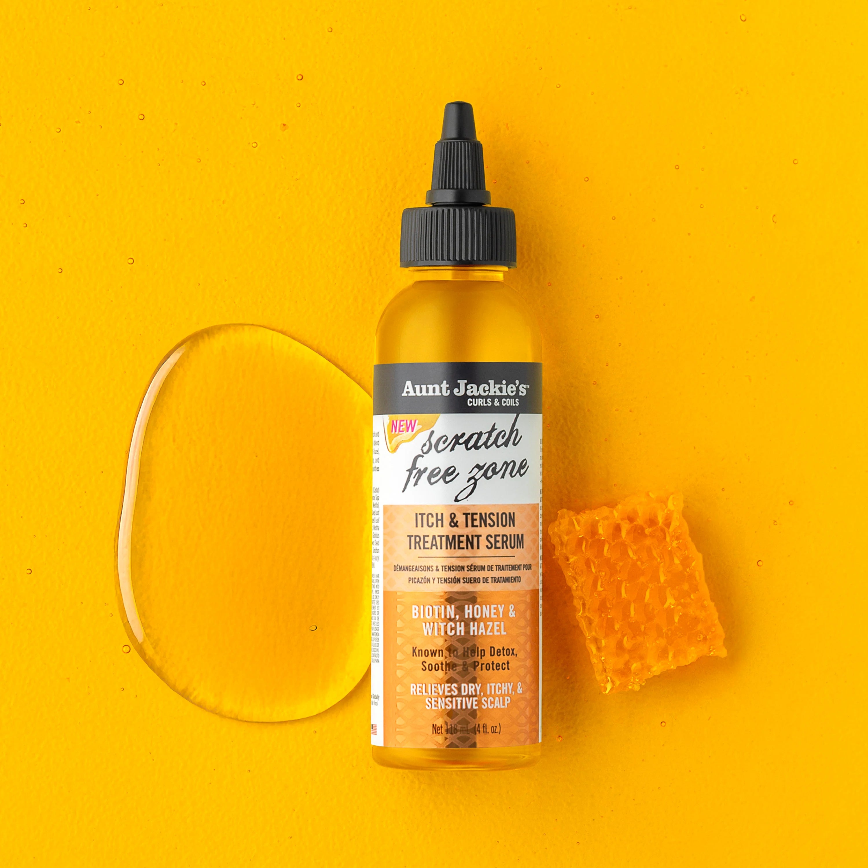 Aunt Jackie's Scratch Free Zone Itch & Tension Treatment Serum 4oz