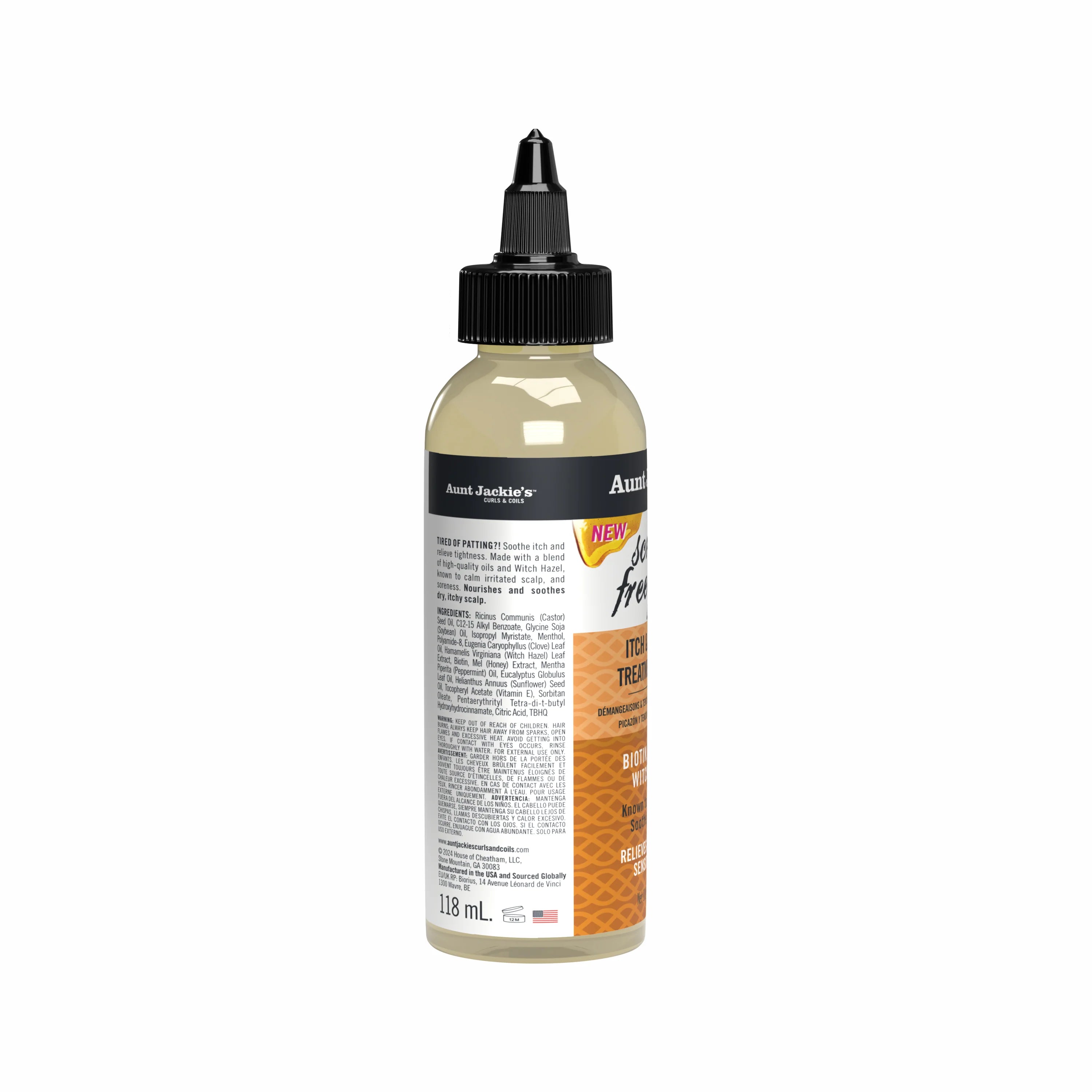 Aunt Jackie's Scratch Free Zone Itch & Tension Treatment Serum 4oz