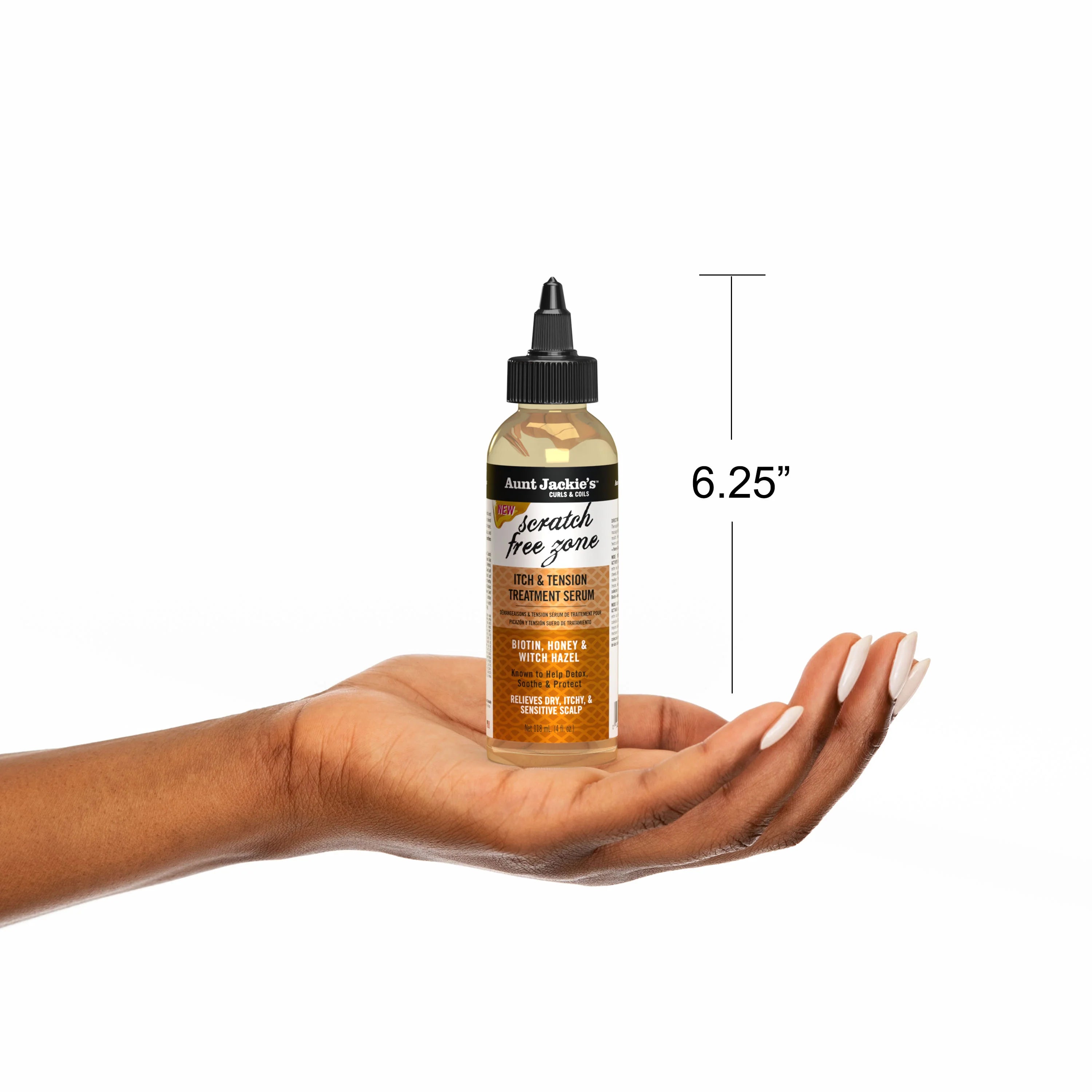 Aunt Jackie's Scratch Free Zone Itch & Tension Treatment Serum 4oz