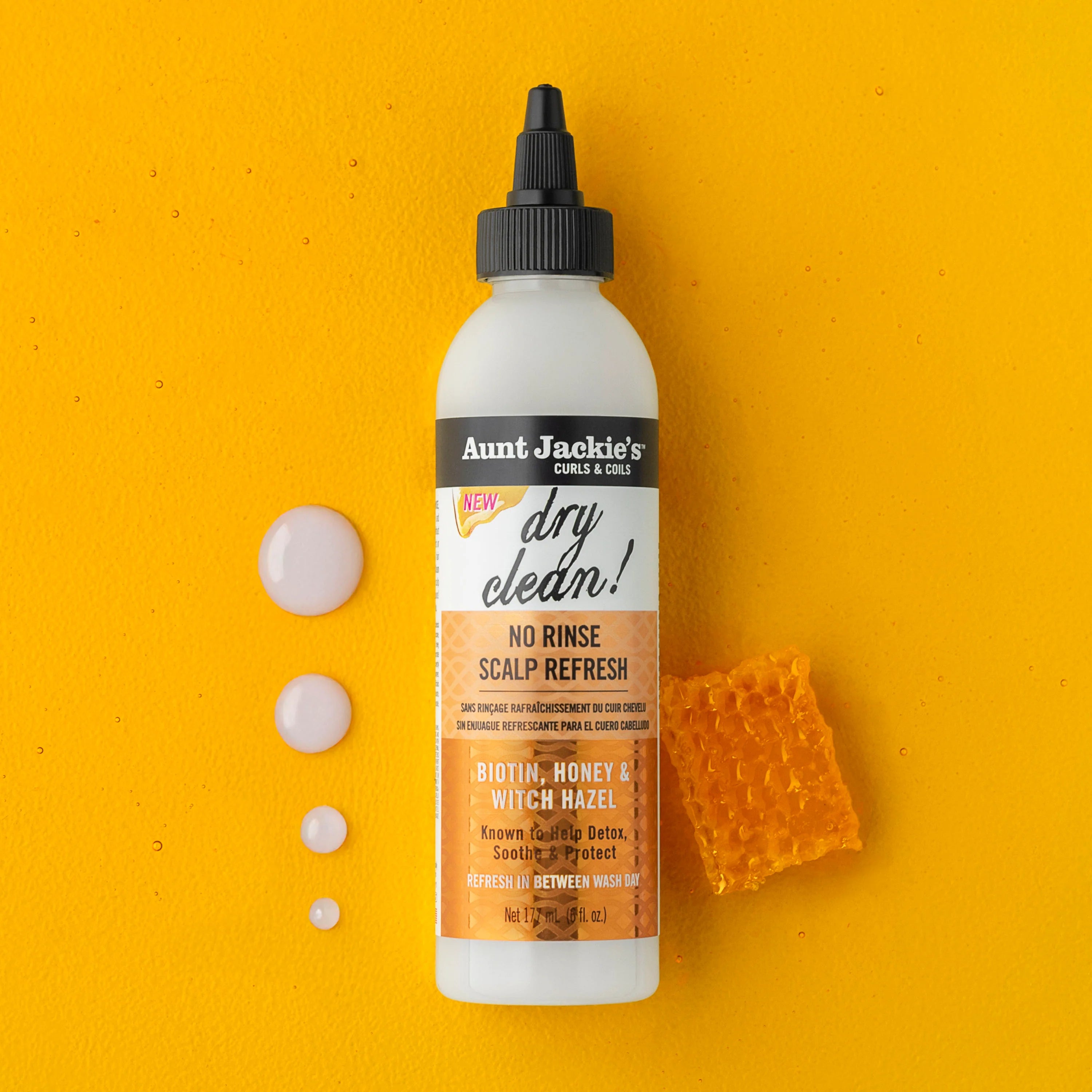 Aunt Jackie's Dry Clean! No Rinse Scalp Refresh 6oz