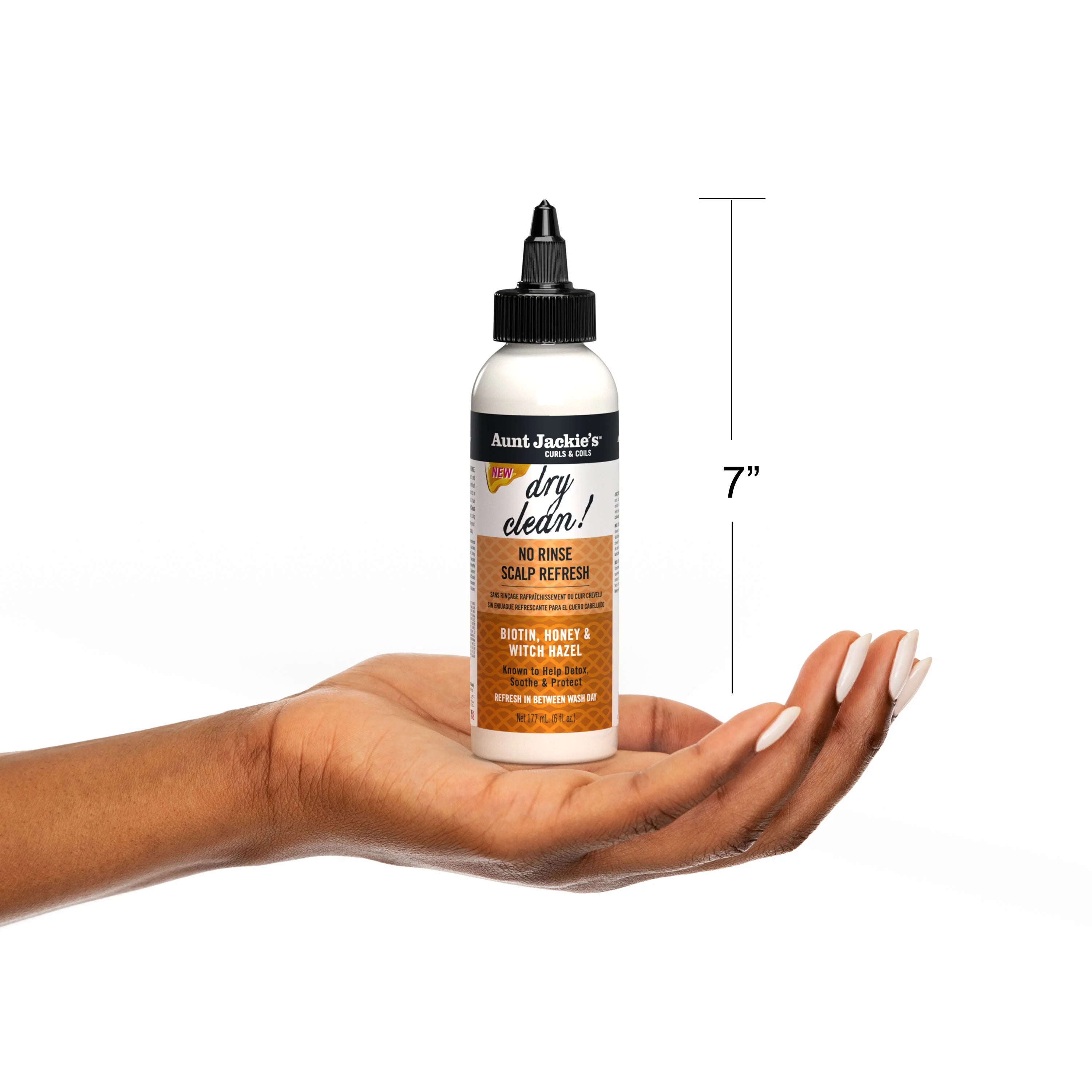 Aunt Jackie's Dry Clean! No Rinse Scalp Refresh 6oz