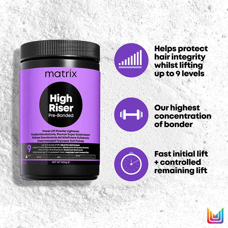 Matrix High Riser Pre-Bonded Powder Lightener 500g