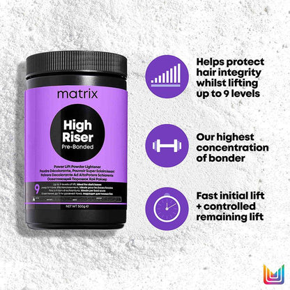 Matrix High Riser Pre-Bonded Powder Lightener 500g