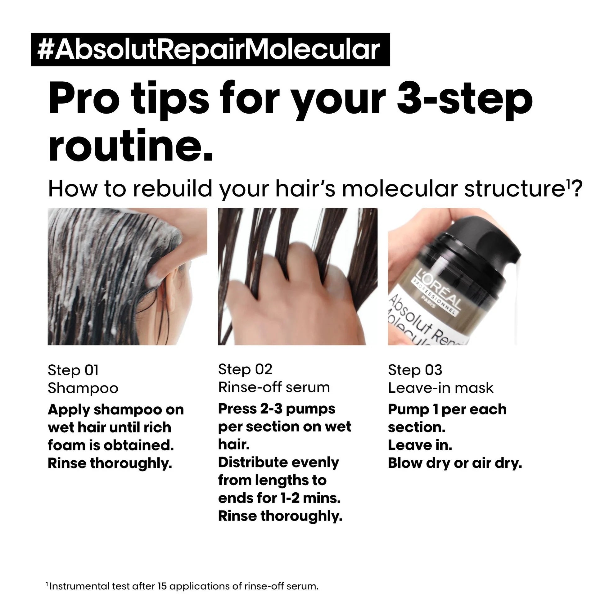L'Oreal Professionnel Absolut Repair Molecular Shampoo