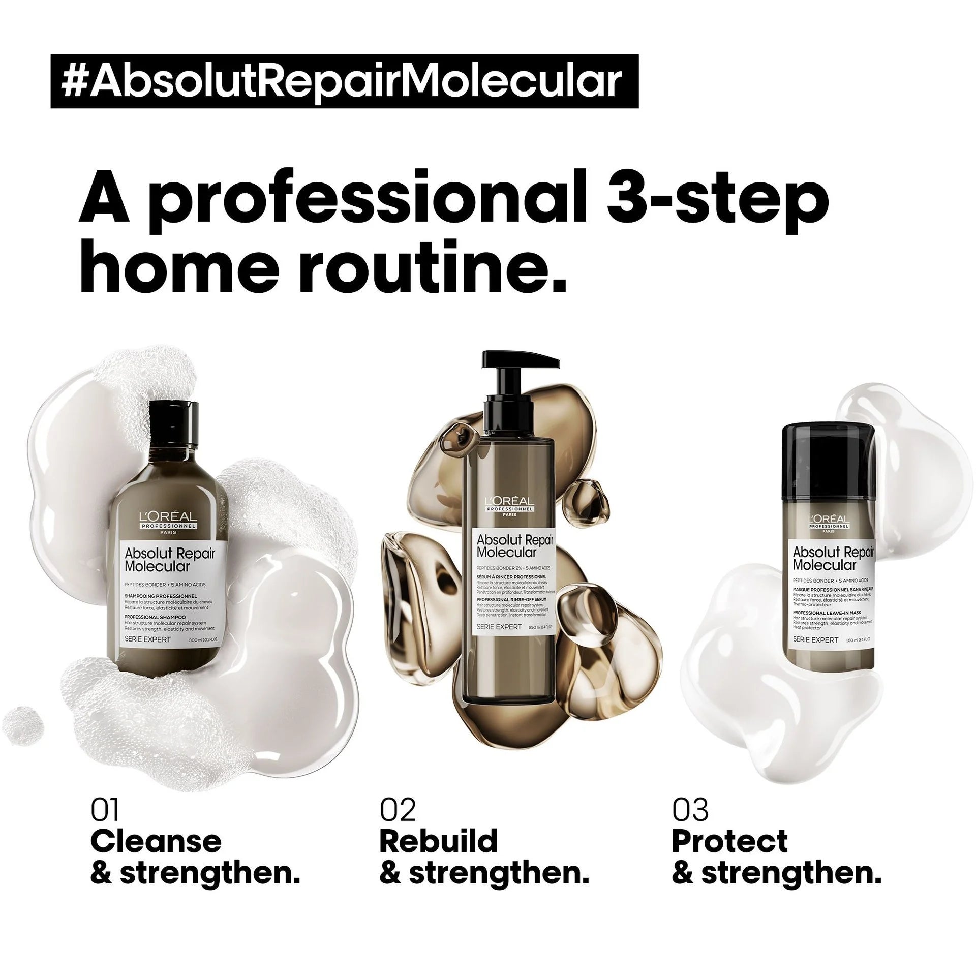 L'Oreal Professionnel Absolut Repair Molecular Shampoo