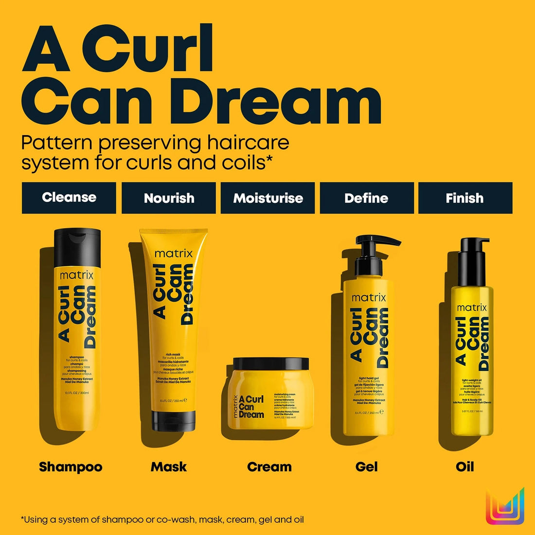 Matrix Total Results A Curl Can Dream Moisturising Cream 500ml