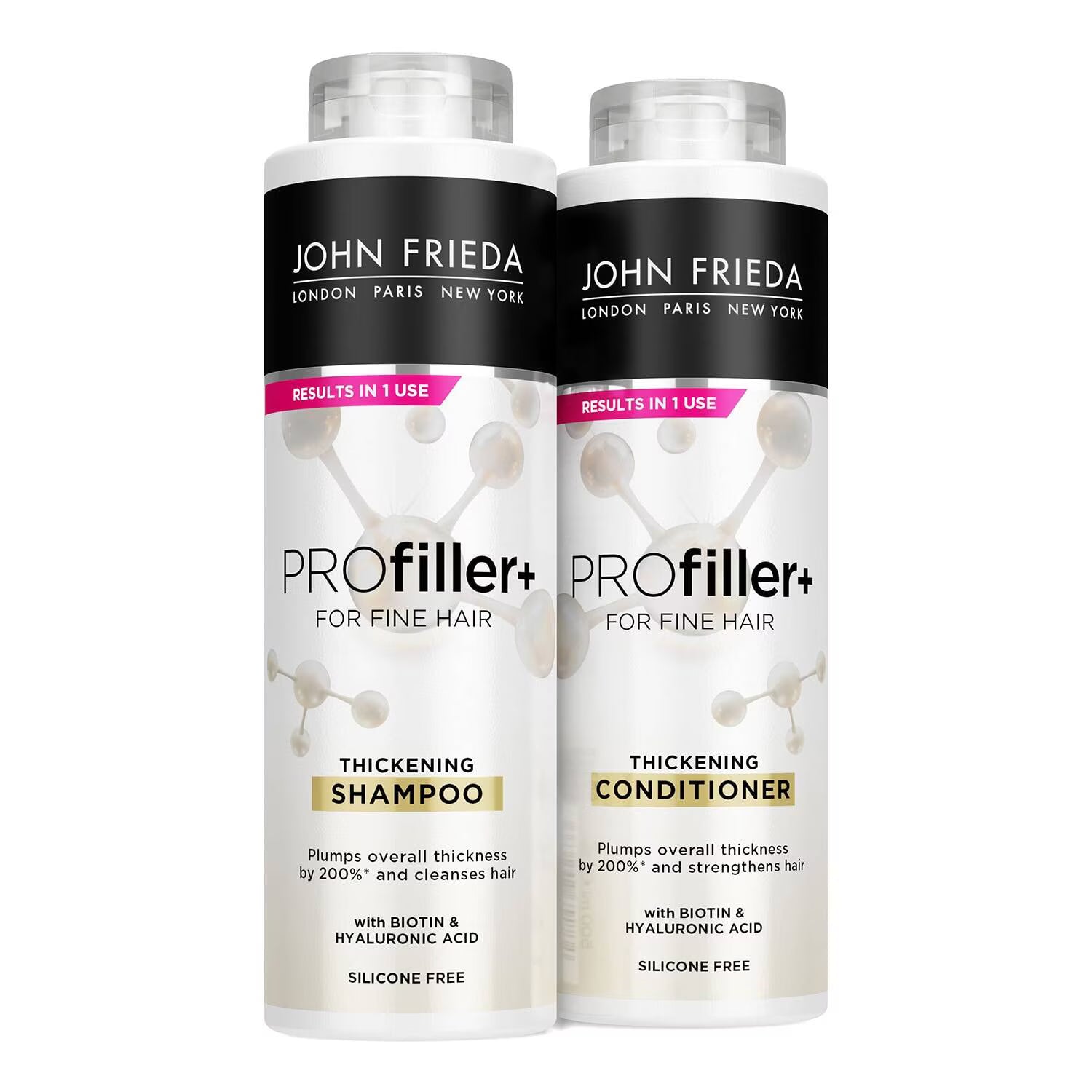 John Frieda ProFiller Thickening Shampoo &amp; Conditioner Duo - 2 x 500ml