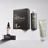 Mancave caffeine scalp and hair care kit on a white background