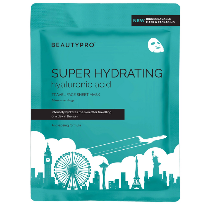 Beauty Pro Super Hydrating Travel Face Sheet Mask
