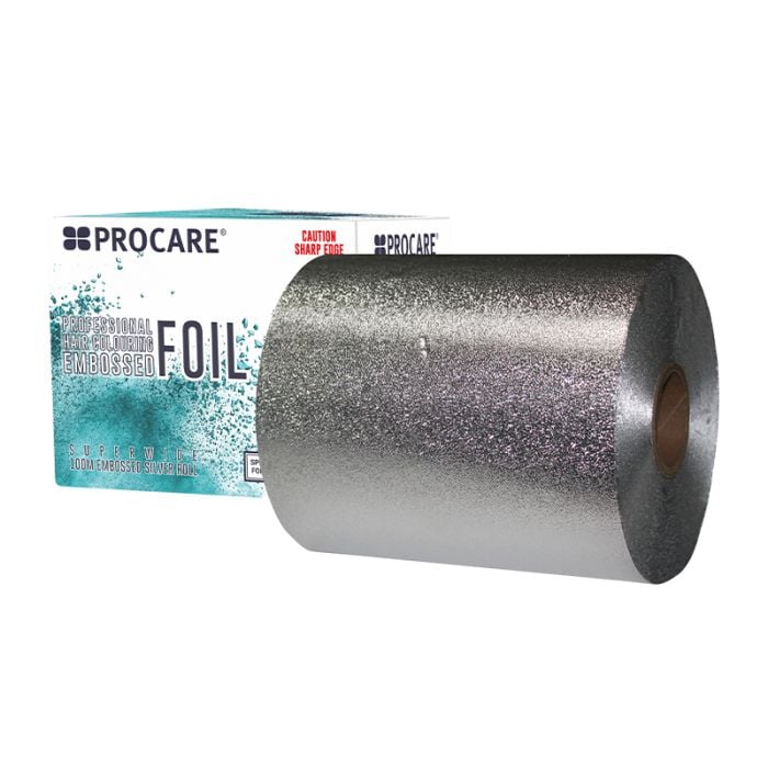 Procare Embossed Superwide Silver Foil (127mm x 100m)
