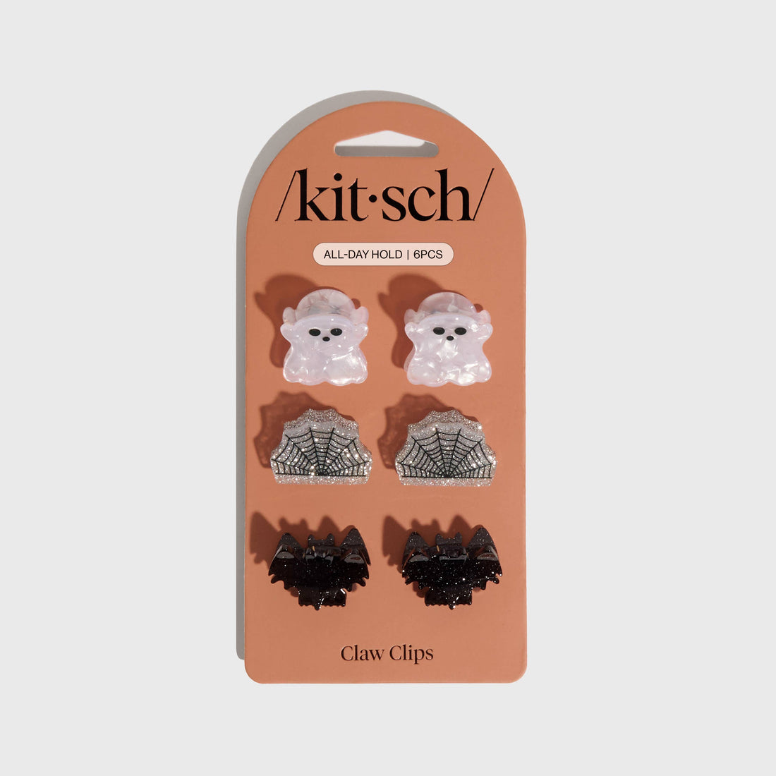 Kitsch Mini Claw Clips 6pc Set - Halloween