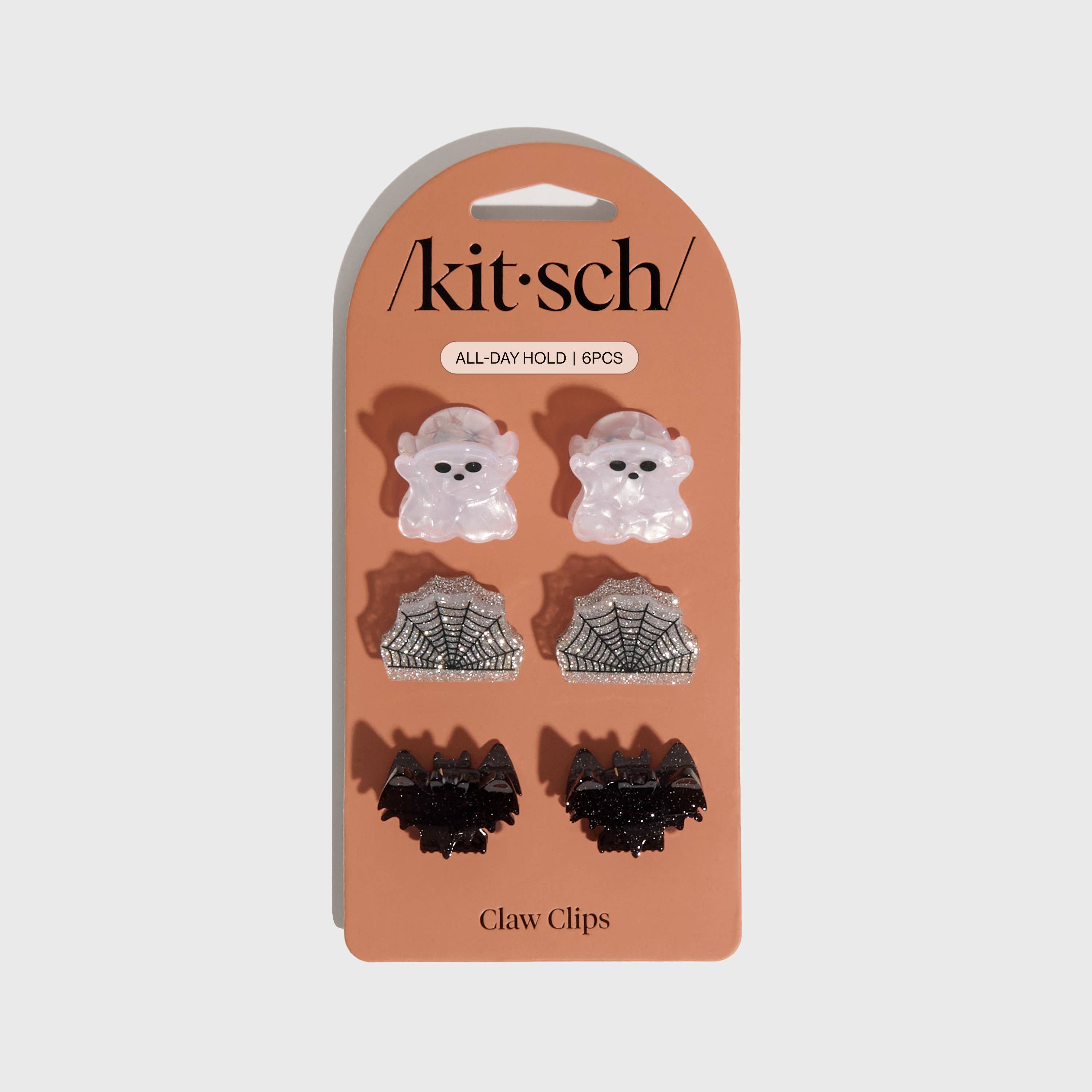 Kitsch Mini Claw Clips 6pc Set - Halloween