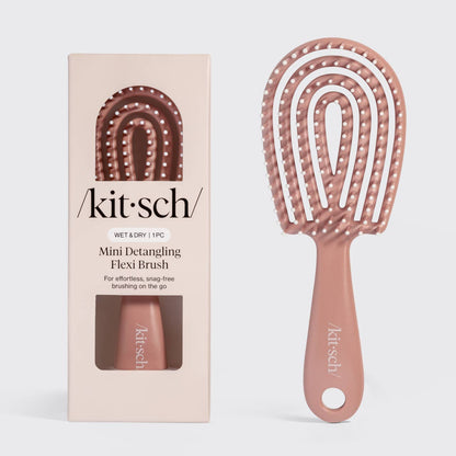 Kitsch Terracotta Detangling Flexi Brush - Mini