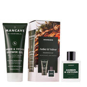 ManCave Amber & Vetiver Shower Gel + Fragrance Set - 2pc