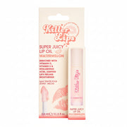 Killer Lips Super Juicy Lip Oil packaging with lip oil on a white background