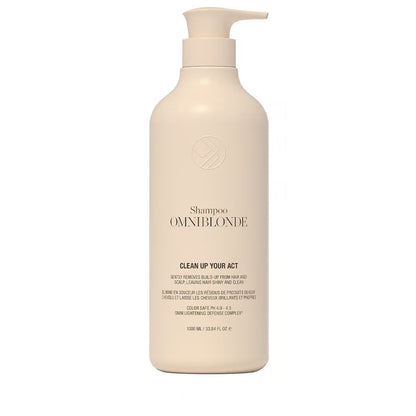 Omniblonde Detox Shampoo Clear Up Your Act