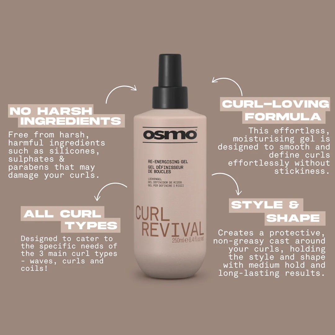 Osmo Curl Revival Re-Energising Gel 250ml