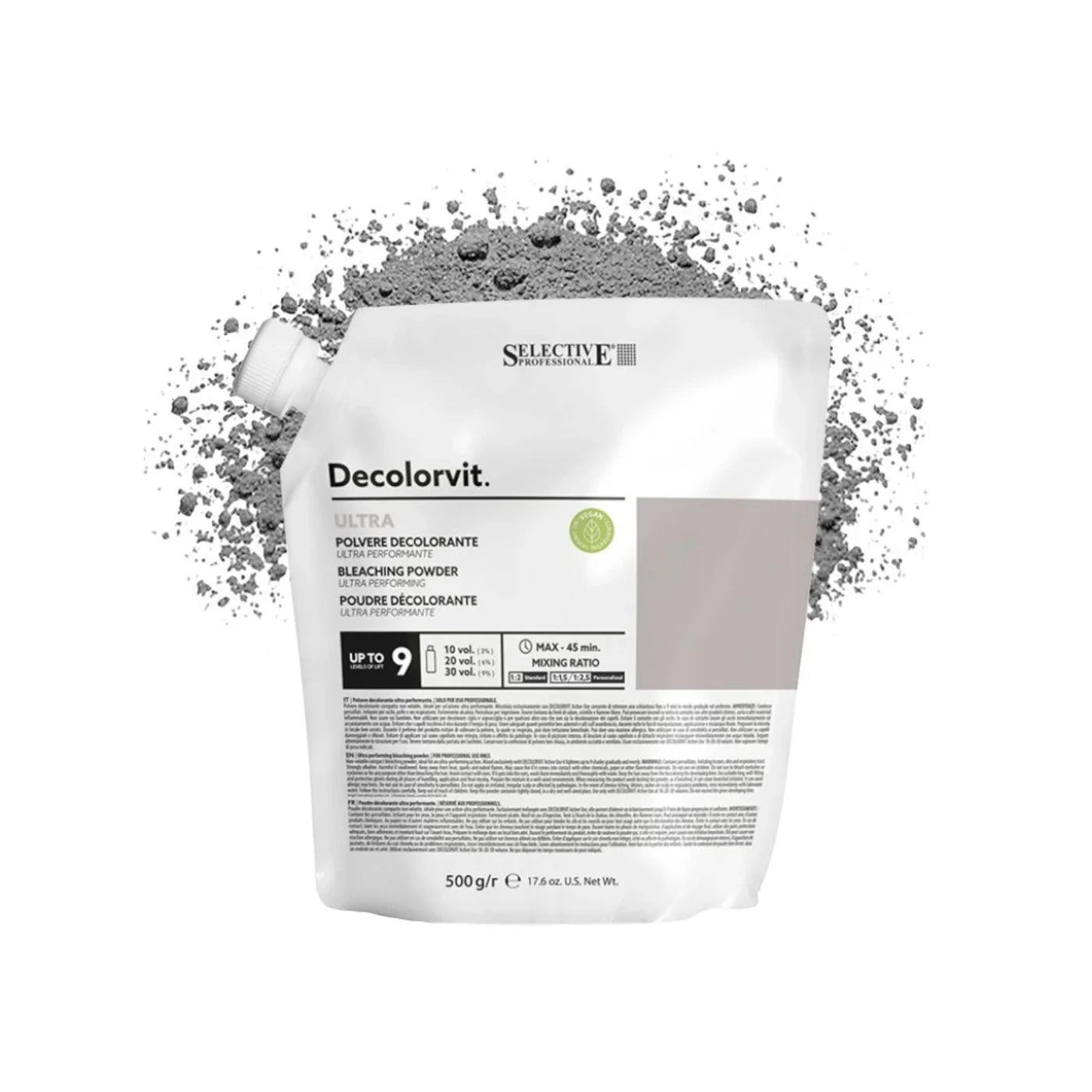 Selective Professional Decolorvit Ultra Bleaching Powder Up To 9 Levels 500g