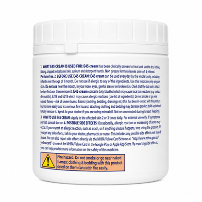 E45 Cream - For Dry Skin Conditions