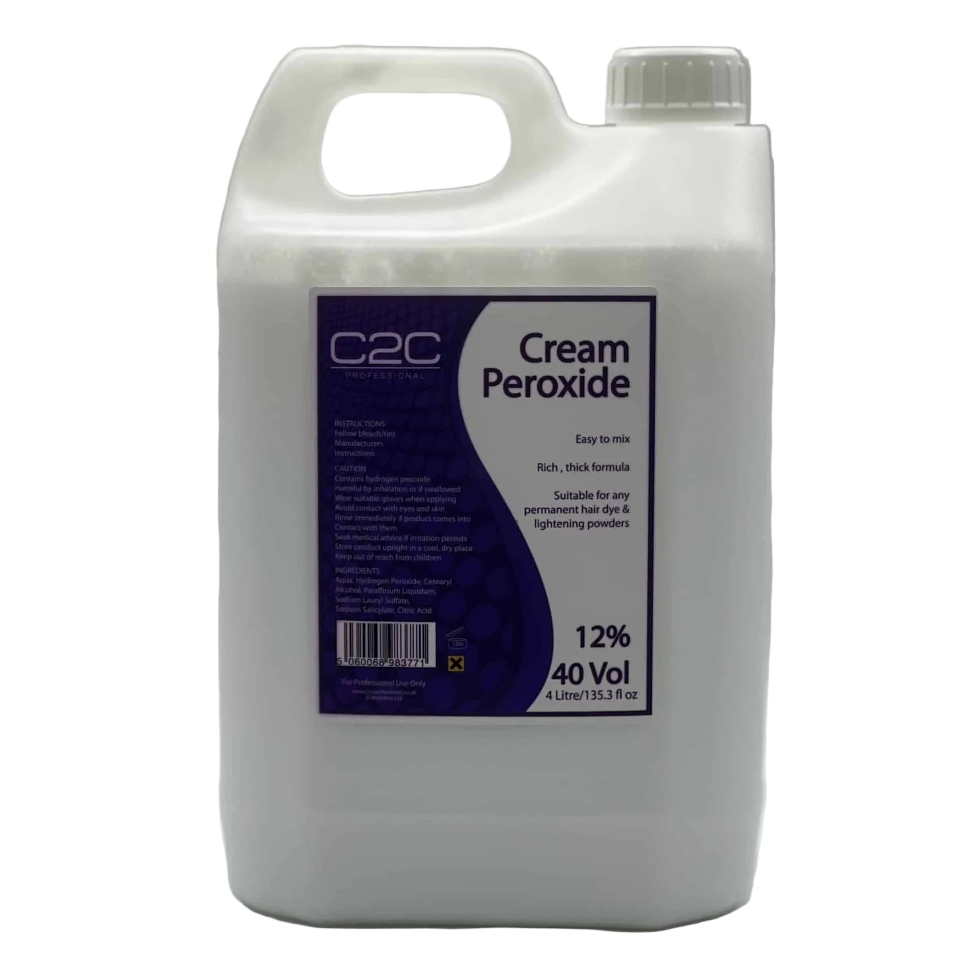 C2C Professionals Cream Peroxide 5L