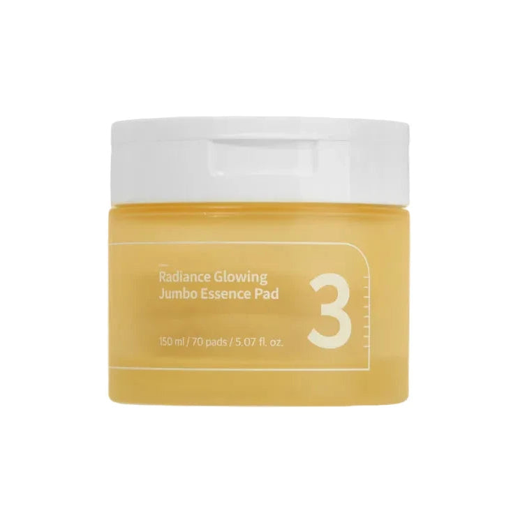 Numbuzin No.3 Radiance Glowing Jumbo Essence Pads 70 pads