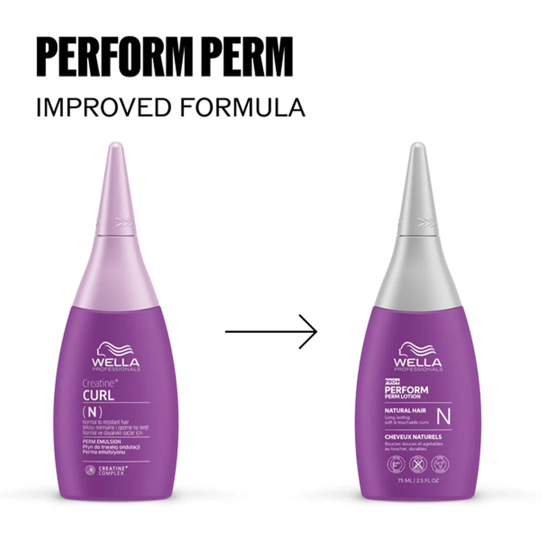 Wella Professional Pro+ Perform Perm Lotion Natural Hair (N) 75ml