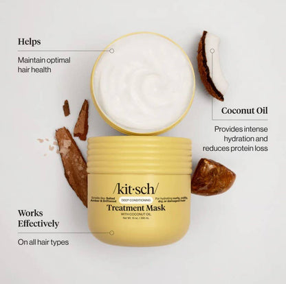 Kitsch Moisturizing Coconut Oil Deep Conditioning Treatment Mask 10oz
