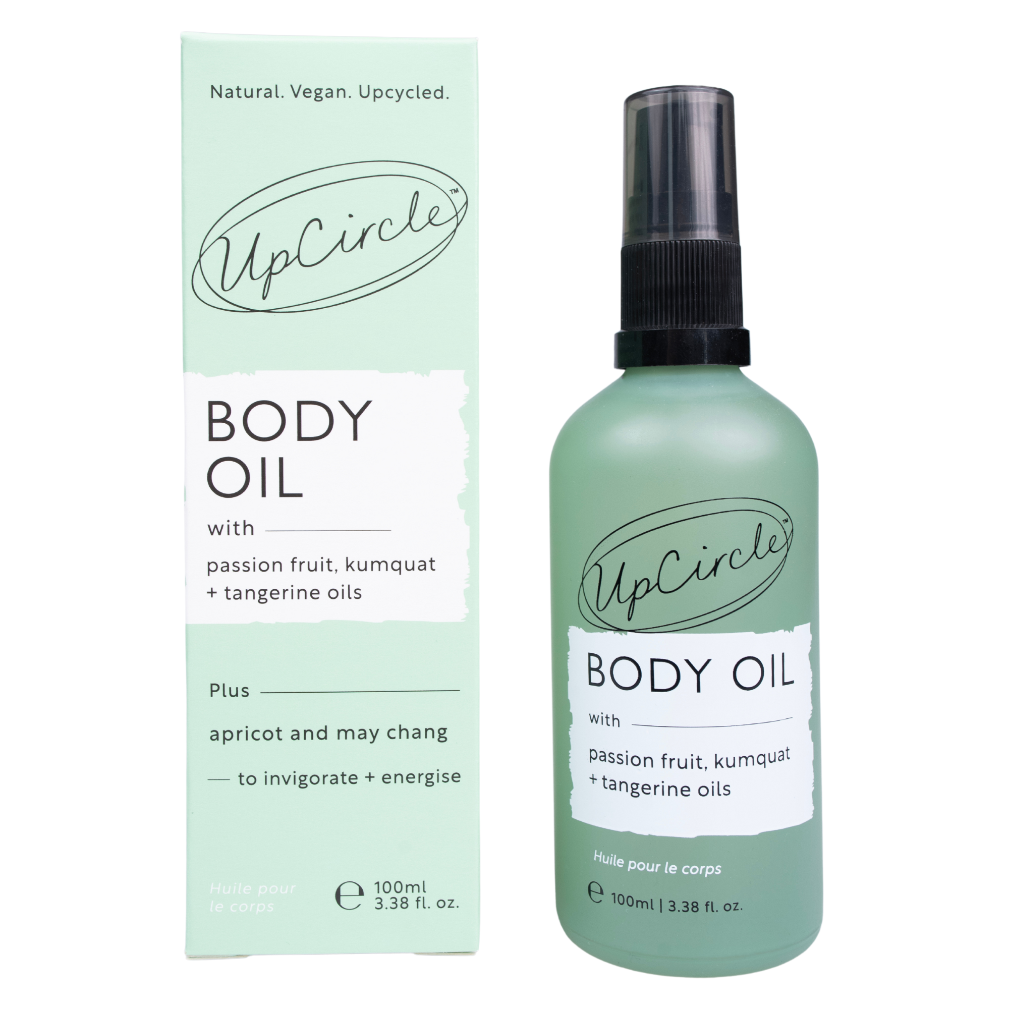 UpCircle Body Oil with Passion Fruit Oil 100ml
