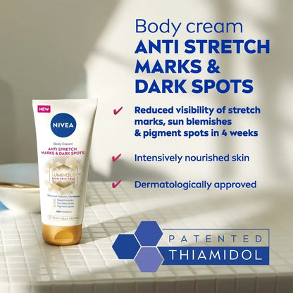 Nivea Luminous630 Anti-Stretch Mark &amp; Dark Spot Cream 200ml