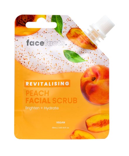 Facefacts Revitalising Peach Facial Scrub