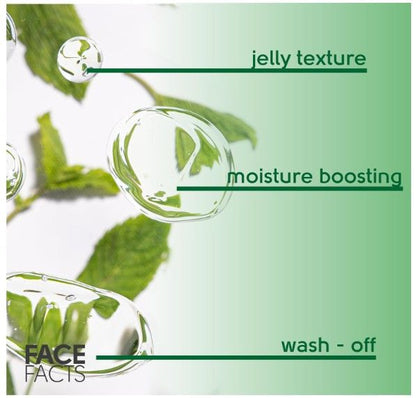 Facefacts Nourishing Green Tea Illuminating Jelly Mask