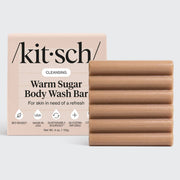 Vanilla body wash bar with pink grapefruit fragrance